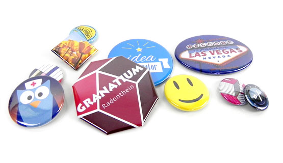 Shiny buttons