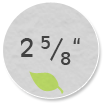 Eco Buttons 2 5/8"